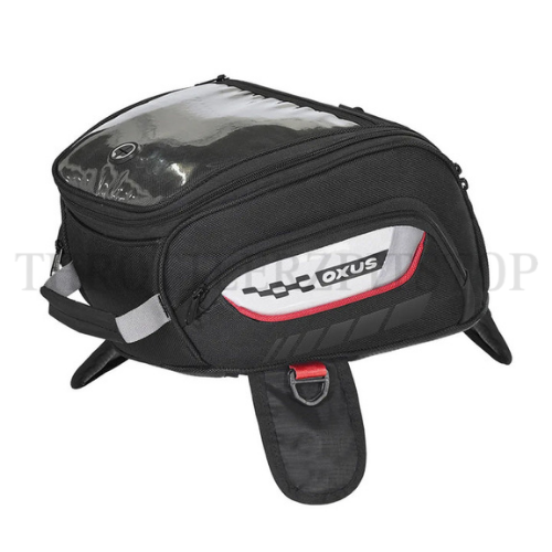 Chase Harper USA 450 Magnetic Motorcycle Tank Bag - Black, 12"x9"x4", Made In USA