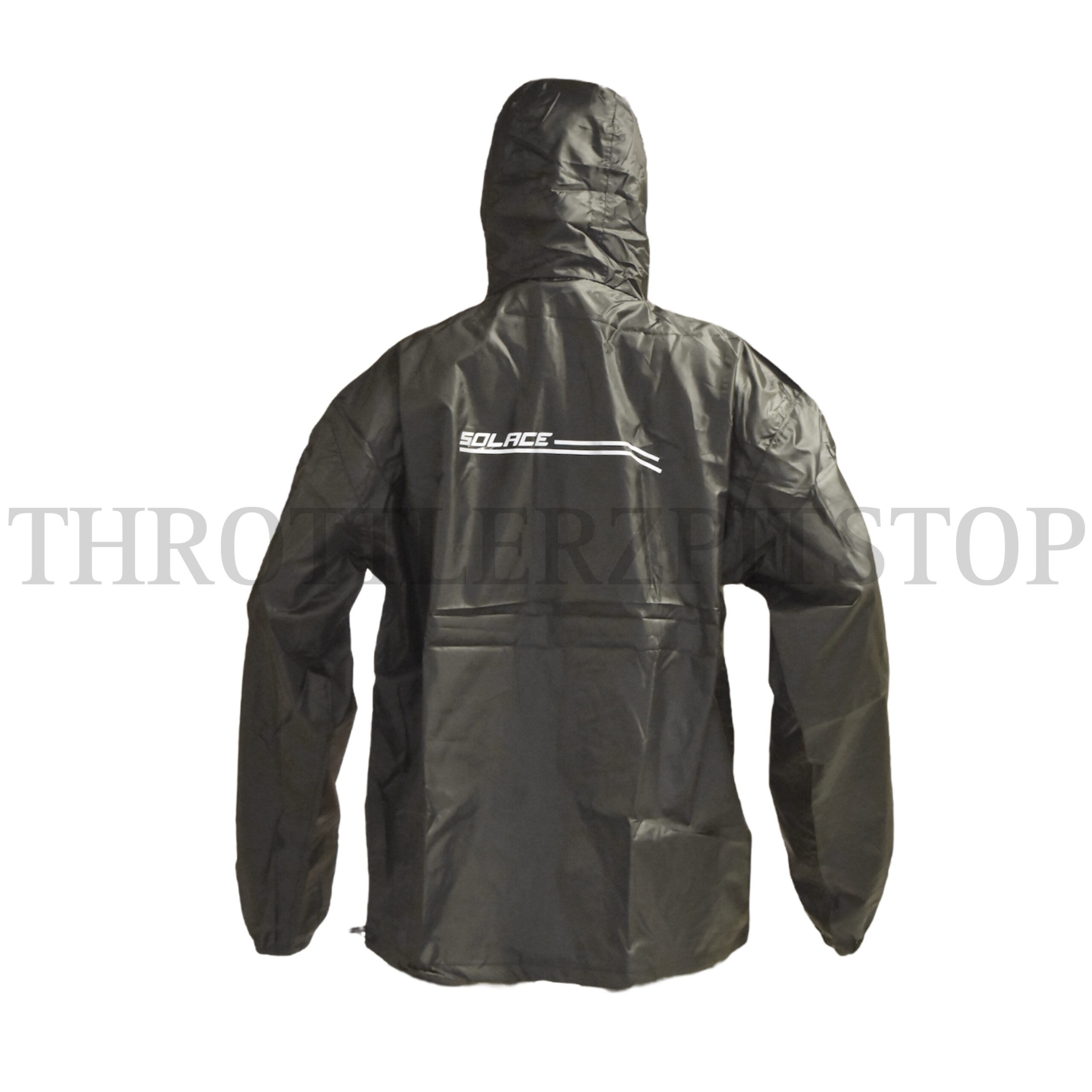 SOLACE RAIN PRO JACKET V3: BLACK - Image 2