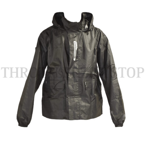 SOLACE RAIN PRO JACKET V3: BLACK