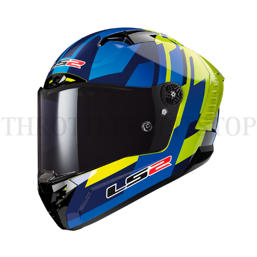 LS2 FF 805 THUNDER PLUS GAS BLUE H-V YELLOW 06