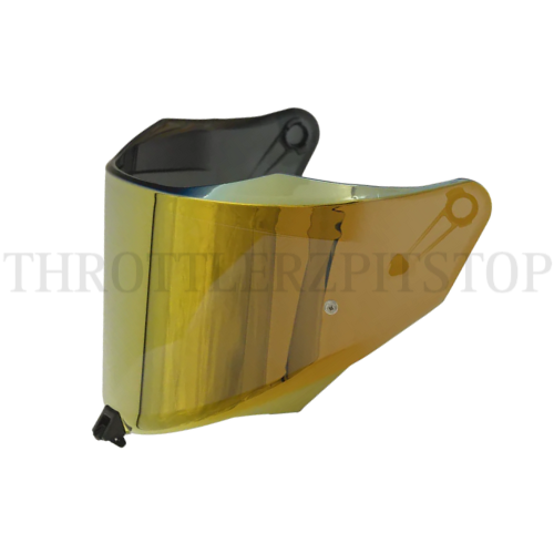 KYT TT REVO VISOR : IRIDIUM GOLD