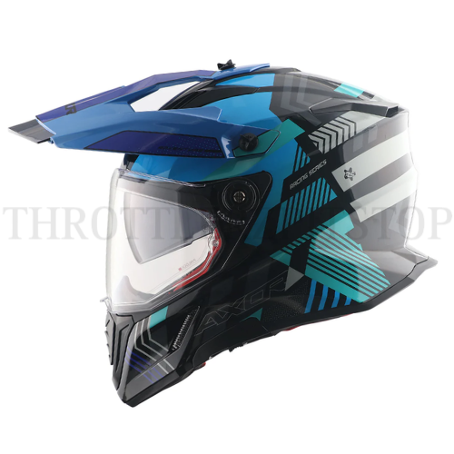 AXOR X-CROSS DUAL VISOR GAMBLING : BLUE