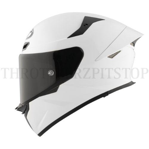 KYT TT REVO PLAIN WHITE