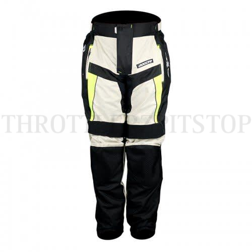 AXOR DE TOUR RIDING PANT : BLACK WHITE 1UT 2XL