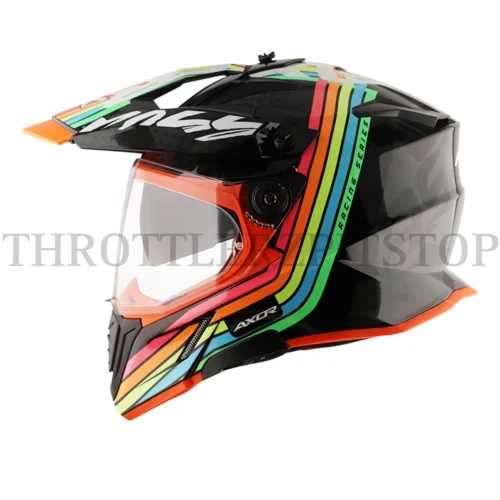 AXOR X-CROSS DUAL VISOR X2: BLACK GREY