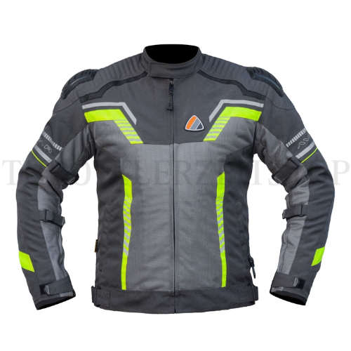 BISON AVATAR V2 JACKET : GREY NEON