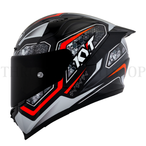 KYT STRIKER 2V # 01 BLACK/RED