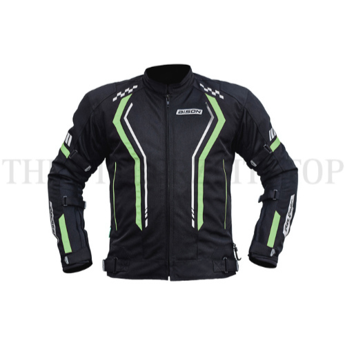 BISON AIR PRO JACKET : BLACK- NEON