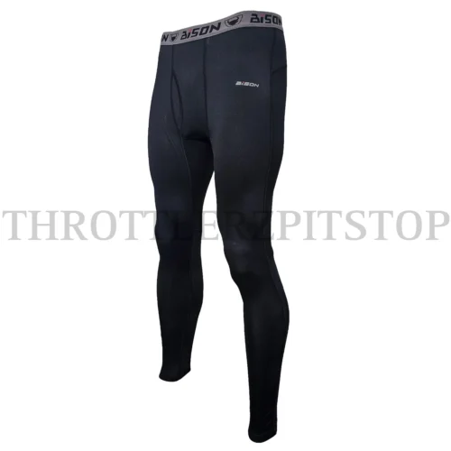 BISON COOL PRO BASE LAYER LOWER : BLACK
