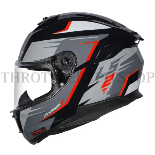 LS2 FF 320 STREAM II METEOR BLACK RED – 06