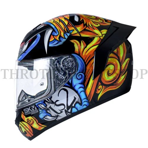 LS2 FF 352 ROOKIE FOO DOG BLK YELLOW