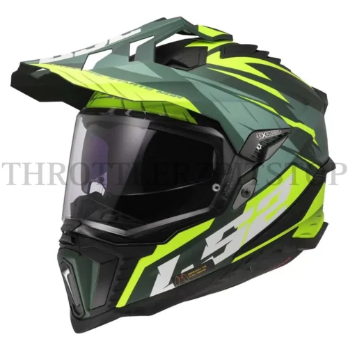 LS2 MX701 STORM II EXPLORER SPIRE GREEN HIV
