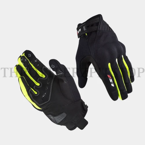 LS2 DART EVO MAN GLOVE : NEON