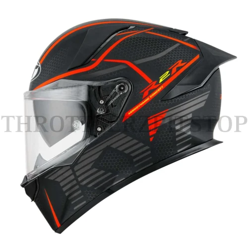KYT R2R PRO CONCEPT MATT BLACK/RED