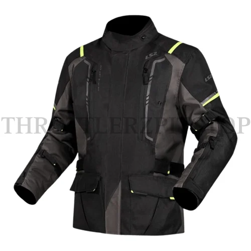 LS2 NARVIK MAN JACKET : GREY NEON